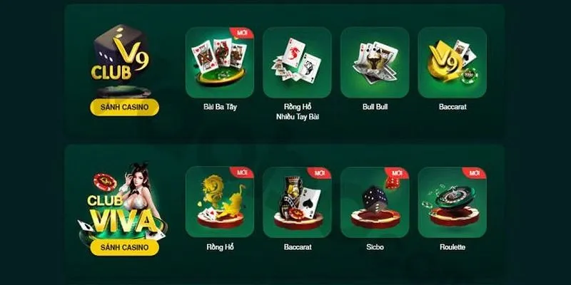 Đối tác trò chơi của V9BET